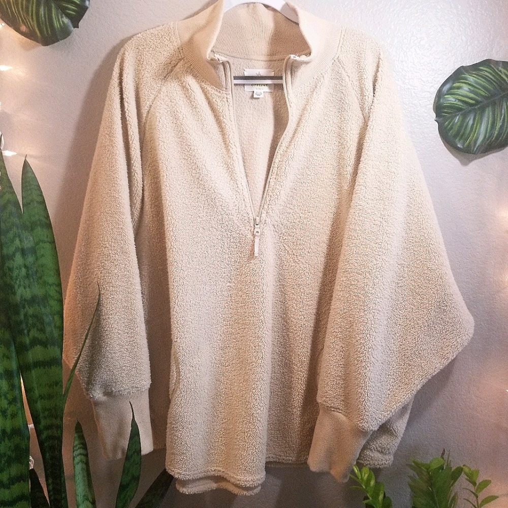 Aerie Oversized Sherpa Sweater